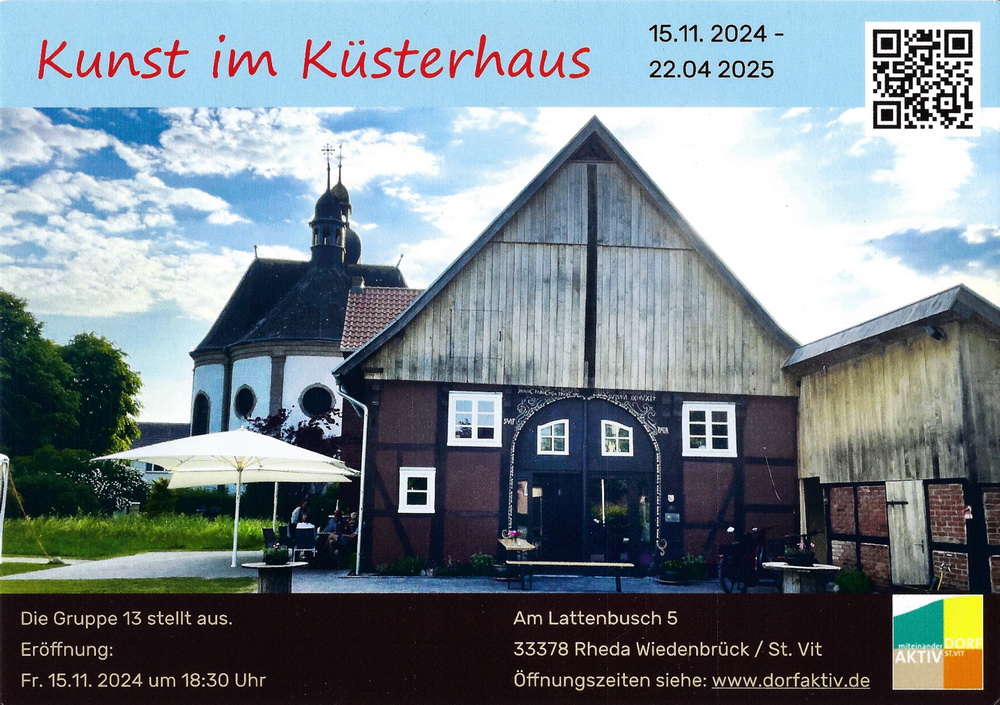 Einladung ins Küsterhaus